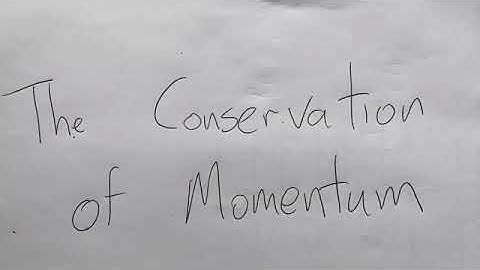 Lc Conservation of Momentum Dcs Cork