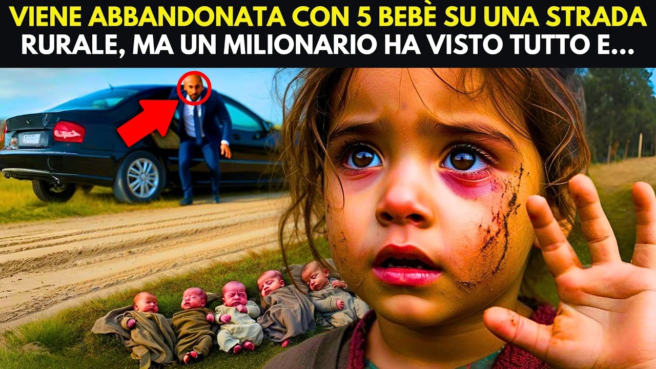 BAMBINA MENDICANTE DI 4 ANNI VIENE ABBANDONATA CON 5 BEBÈ SU UNA STRADA ...
