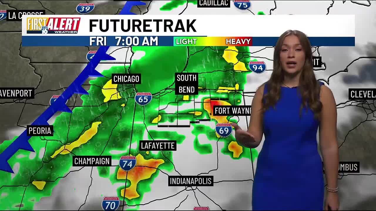 First Alert Forecast: Breezy today and cooler for the rest of the week ...