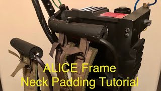 Ghostbusters Proton Pack Neck Padding for ALICE Frame Tutorial