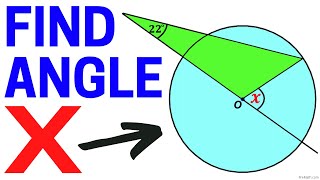 Can You Find X in this Geometric Shape? | Step-by-Step Tutorial