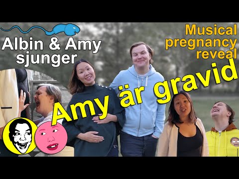 Albin & Amy sjunger: "Amy är gravid"
