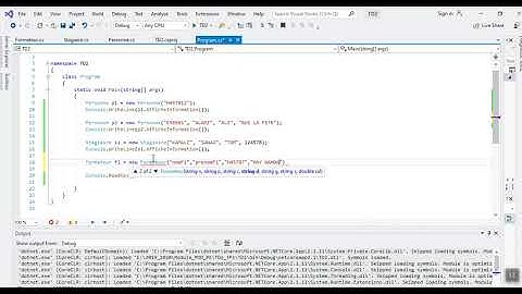 Module06 : Programmation évenementielle et Orientée Objet : TD3 _Heritage (Partie2) Correction