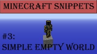 MS#3 - Simple Empty World Creation