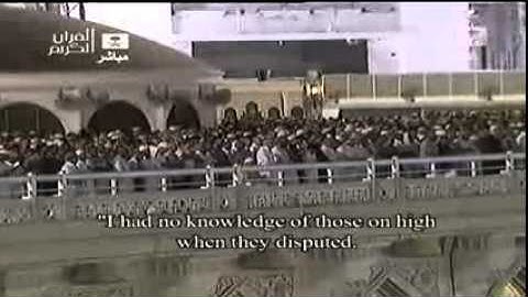 الشيخ ماهر المعيقلي l تلاوة من سورة الصافات وص والزمر التراويح ليلة 22 رمضان 1434هـ