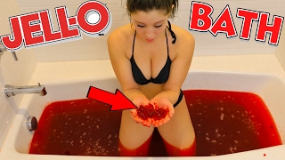 HUGE JELLO BATH CHALLENGE!