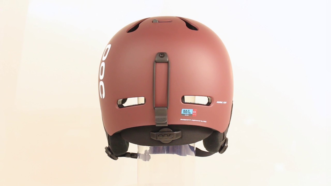 POC Fornix Ski Snow Helmet Copper Red 