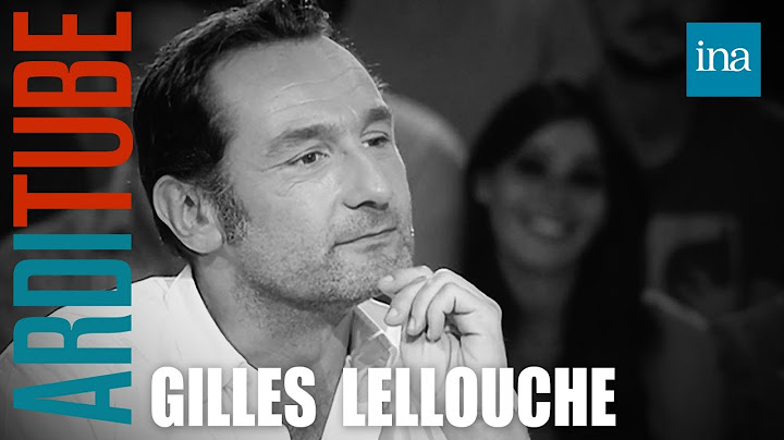 Gilles Lellouche: When you are Jean Dujardin's friend at Thierry Ardisson | INA Arditube