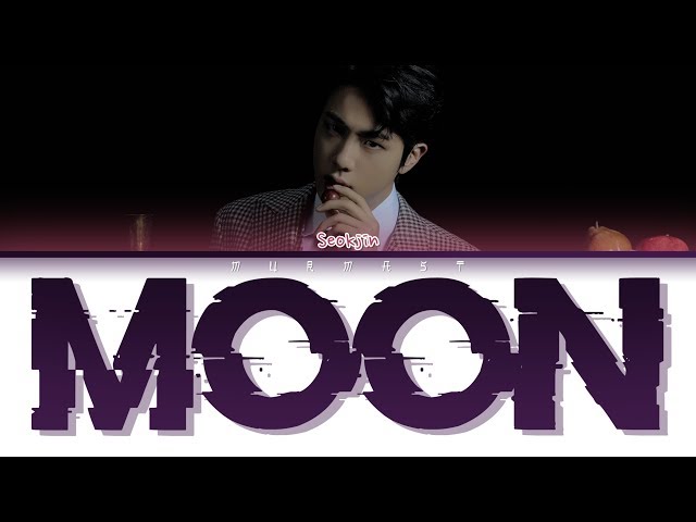 BTS JIN - MOON (Color Coded Lyrics Eng/Rom/Han) class=