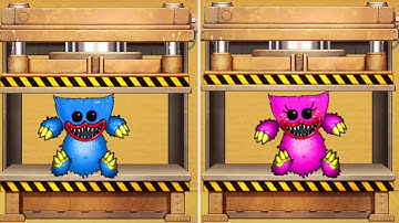 Huggy Wuggy vs Kissy Missy vs Machine Press | Kick the Buddy Mod Poppy Playtime 2