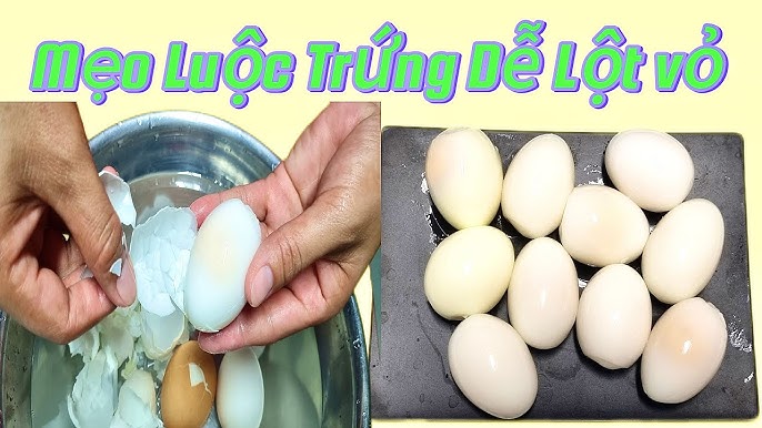 Cách Luộc Trứng Vịt Dễ Lột - Bí Quyết Nấu Ăn Thông Minh