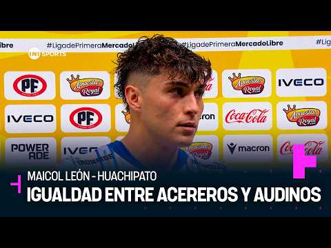 Maicol León and the draw against Audax Italiano - 2026 Mercado Libre Primera League