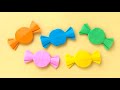【折り紙】丸くて可愛い♪キャンディーの作り方