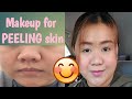 Makeup para sa nagbabalat ang Mukha | Makeup for Peeling skin | Rejuvenating | Joyyy n Glam