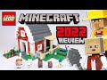 LEGO Minecraft the Red Barn (21187) - 2022 Set Review