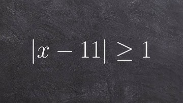 How to solve and graph an absolute value inequality by converting to a compound inequality