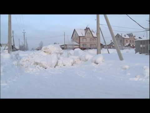 Жители городского поселка Солнечная поляна перегородили Геодезическую улицу
