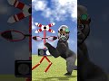 次々にブッ飛ばされてしまう変な踏切さんたち/fumikirisan #Shorts