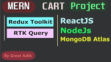 MERN Stack Cart Project Demo | Redux Toolkit & RTK Query Best Practices For Redux Beginners!