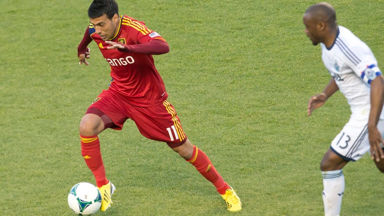 GOAL: Javier Morales finishes Joao Plata cross |  Real Salt Lake vs Vancouver Whitecaps