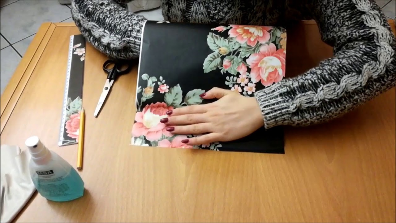 Tutorial: Come rivestire un raccoglitore