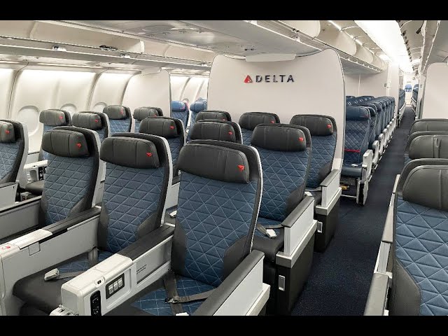Delta A330 200 3m2 Cabin Tour 4k