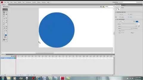 Flash Shape Tweening Tutorial - Part 1