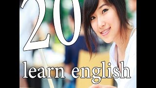 تعلم اللغه الانجليزيه للمبتدئين الدرس 20 learn english