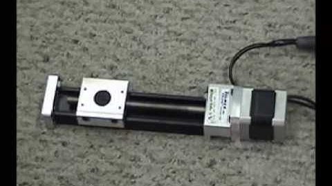 Velmex XSlide slow motion