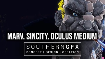 Sculpting Marv from Sin City - Oculus Medium