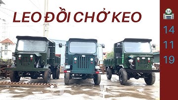 Xuất Công Nông về Quê Bác(Con Cuông - NA) Mẫu 2 Cầu + 2 Số phụ (Phanh Lốc Kê) Lên đồi chở keo