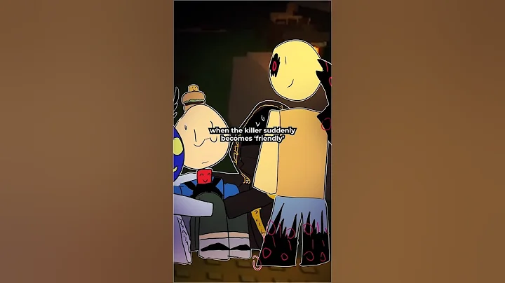 HAVE U SEEN FRIENDLY KILLER B4 ? 💀💀 Forsaken Roblox Animation #shorts #roblox #forsaken