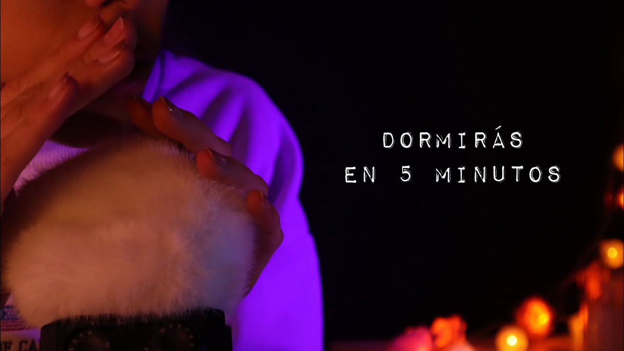 ASMR para Dormir en 5 Minutos 😴 Sueño Profundo y Relajación Total