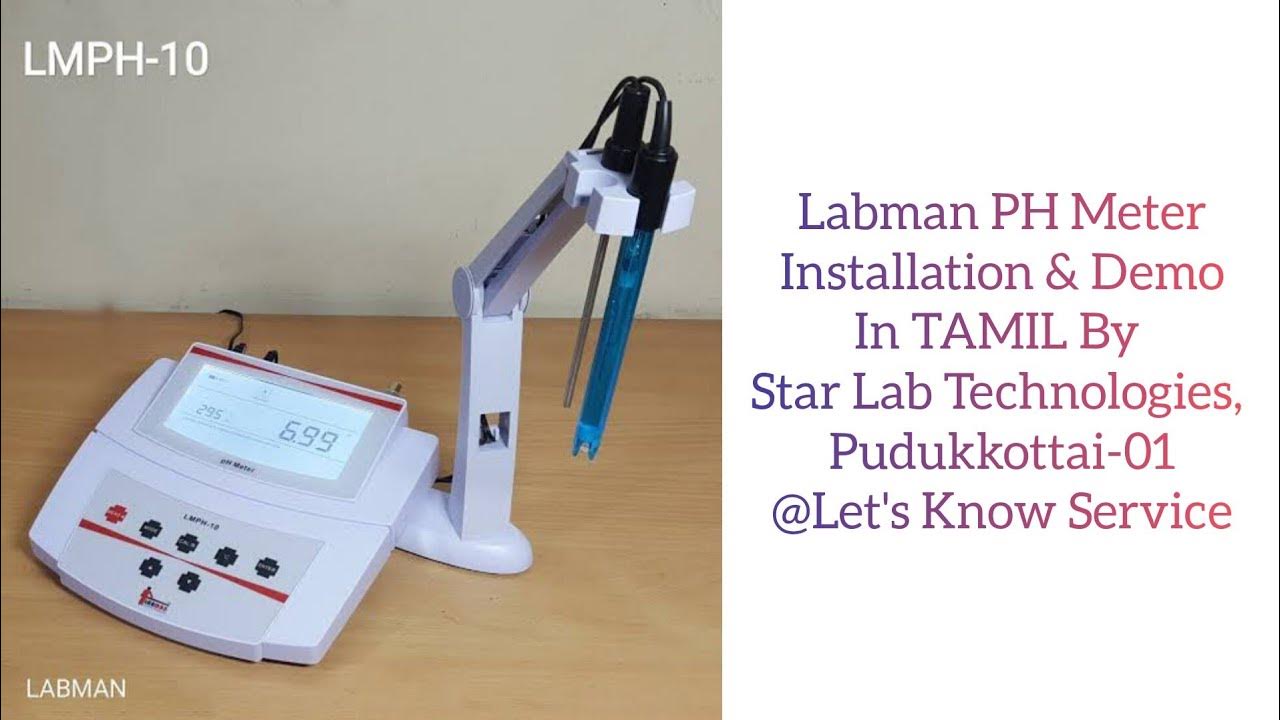 Labman PH Meter installation&Demo Calibration YouTube