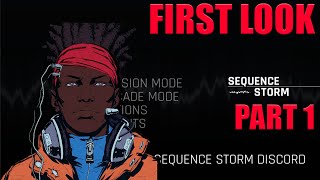 First look at SEQUENCE STORM- THIS RHYTHM GAME IS AMAZING!!!!!
