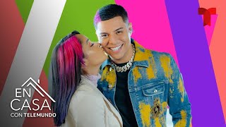 Eduin Caz desmiente la supuesta ruptura con su esposa Daisy Anahy | En Casa Con Telemundo