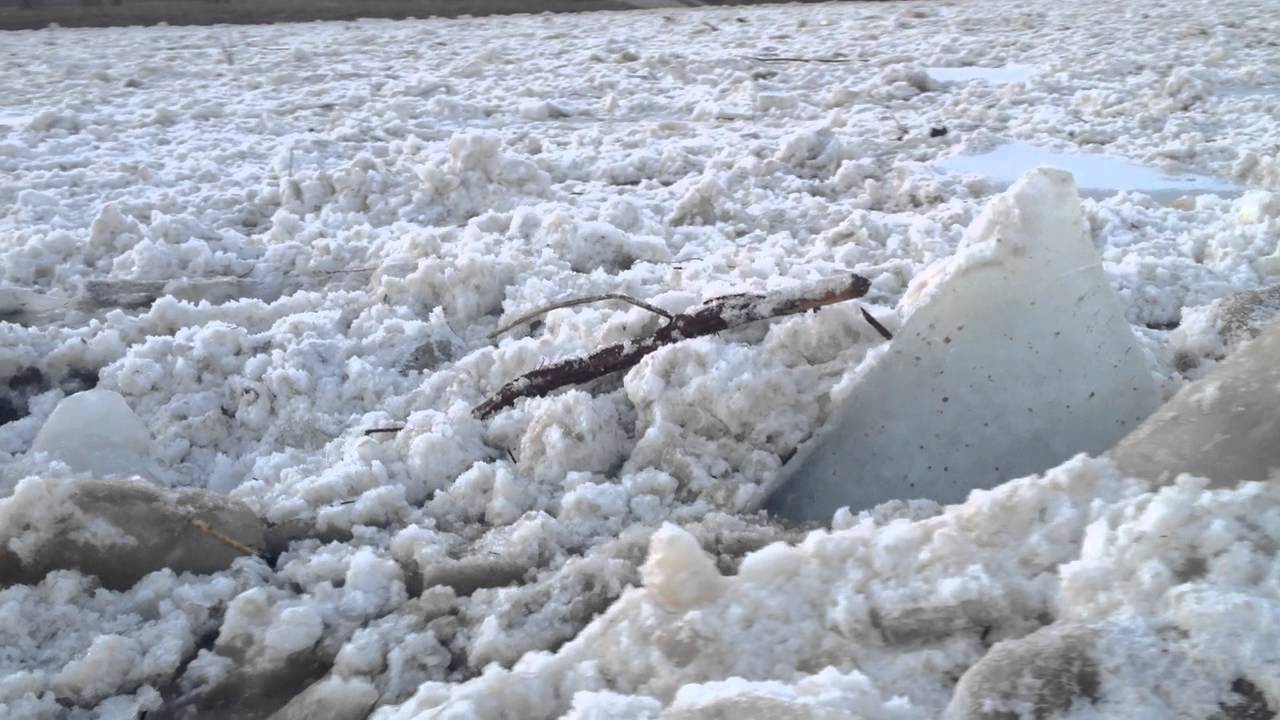 Ice Jam in WilkesBarre YouTube