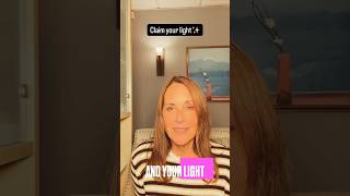 Claim your light✨ Don’t dim it! #claimyourpower #youtubeshorts #shorts #confidence