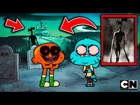 AVISTAMIENTOS de SIREN HEAD Captados en DIBUJOS ANIMADOS