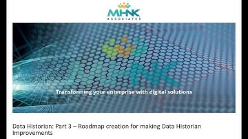 Part 3   Roadmap creation for making Data Historian improvements