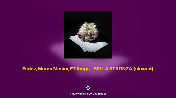 Fedez, Marco Masini, FT Kings - BELLA STRONZA 𝘀𝗹𝗼𝘄𝗲𝗱 + 𝗿𝗲𝘃𝗲𝗿𝗯