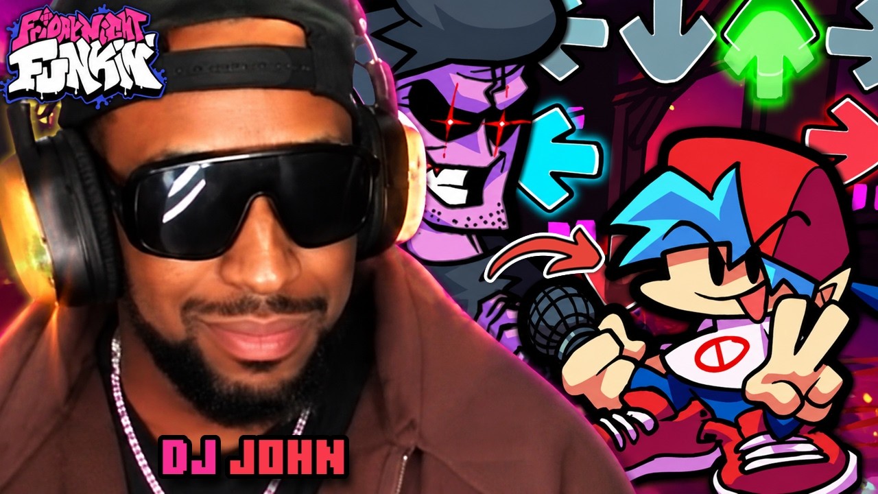 DJ JOHN TRIES TO TURN THE CLUB UP?! | Friday Night Funkin'