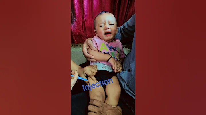 Doctor perform injection and baby crying loudly 😭 | baby cry video | #funnybaby #babycrying