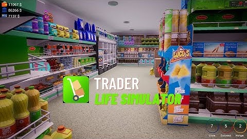 Trader Life Simulator #1| Open New Grocery Store| AM Gamer