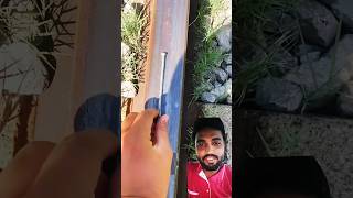 Train Vs Long Nail | Train Tier Puncture #challenge #railway #railroad #train #railwayline #Doanyway