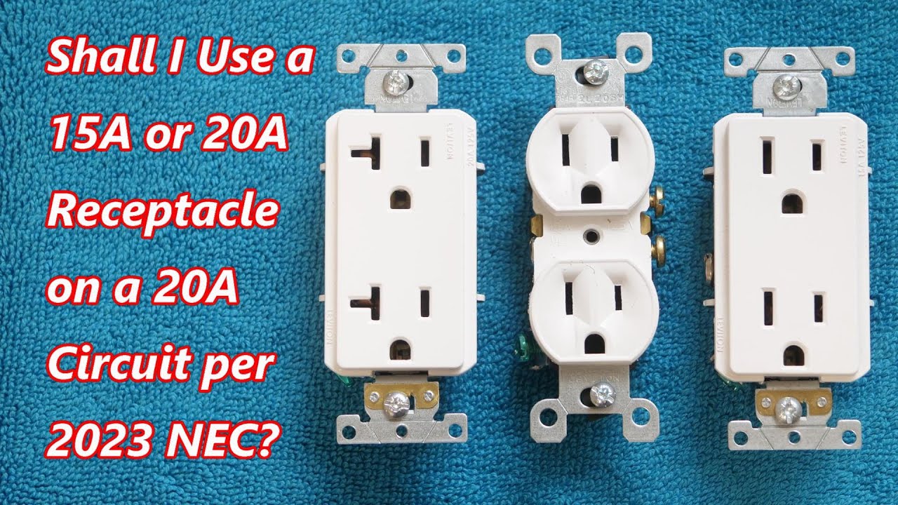 15 Amp vs. 20 Amp Outlets: What's the Difference?