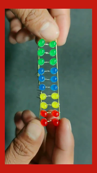 Amazing music reactive led chaser VU meter circuit