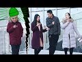 The beauty mistook the passerby for her boyfriend美女假装把路人认成男朋友，中国男生被这个实验搞得脸都红透了！