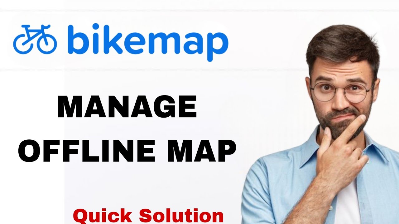 How To Manage Offline Map On BikeMap App | Step By Step - YouTube