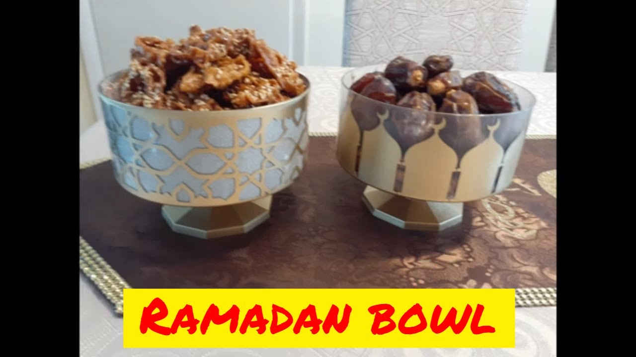 DIY Ramadan decoration 2021/Dollar tree bowl زينة رمضان YouTube